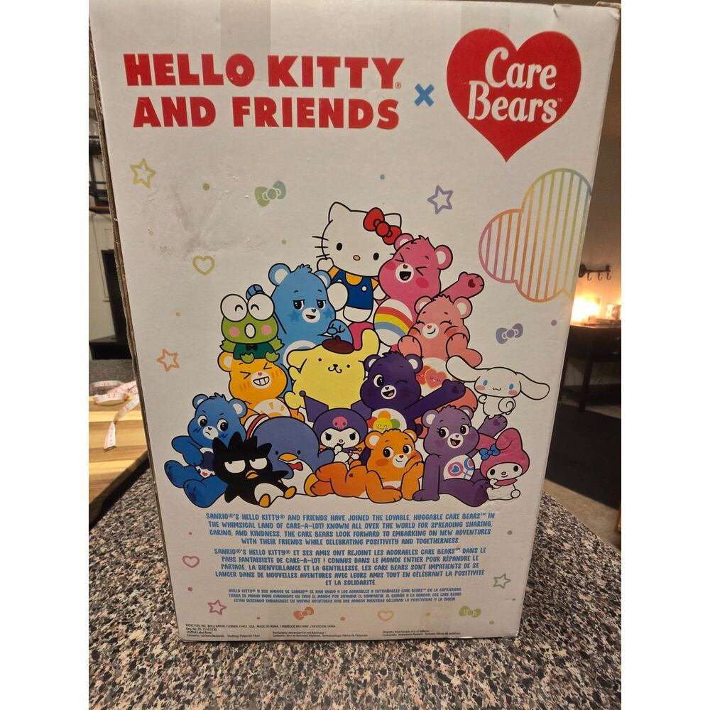 Hello Kitty And Friends x Care Bear 9” Plush. New In Box! - Picture 4 of 4